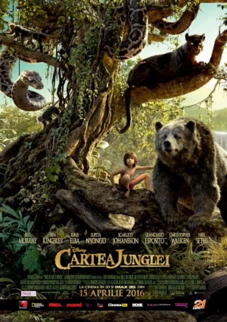 Cartea Junglei, una dintre cele mai indragite povesti ale copilariei, revine pe marile ecrane intr-o adaptare contemporana marca Disney