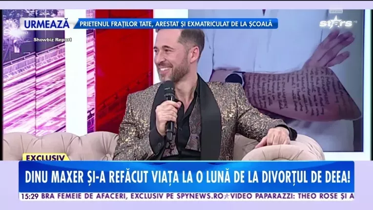Dinu Maxer si-a refacut viata la o luna de la divortul de Deea!