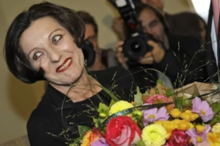Herta Muler, castigatoarea Premiului Nobel pentru Literatura, felicitata de Ambasadorul Germaniei in Romania