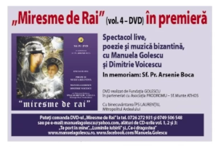 MANUELA GOLESCU, lansare DVD "MIRESME DE RAI", la Body Mind Spirit Expo