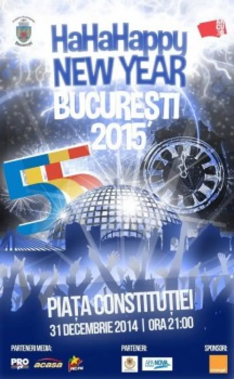 Piata Constitutiei din Bucuresti : Primarul General Sorin Oprescu invita bucurestenii la petrecerea de Revelion  HaHaHappy New Year!