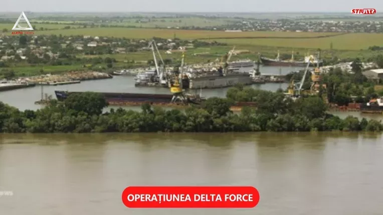 Ucraina admite ca adancimea canalului Bastroe a ajuns la 6,5 metri